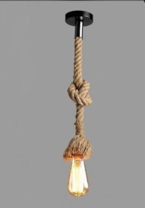 HANGING LIGHT single bulb