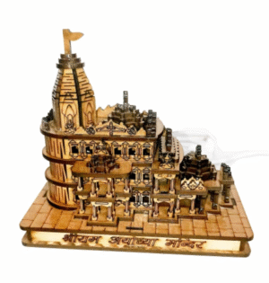 RAM MANDIR 3d wooden