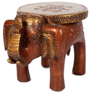 ELEPHANT STOOL wooden